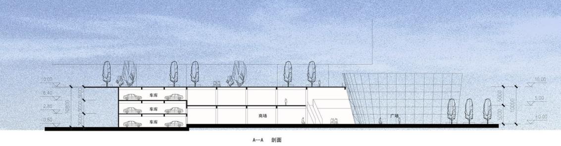 [重庆]高层现代风格线条立面住宅建筑设计方案文本cad施工图下载【ID:168088197】