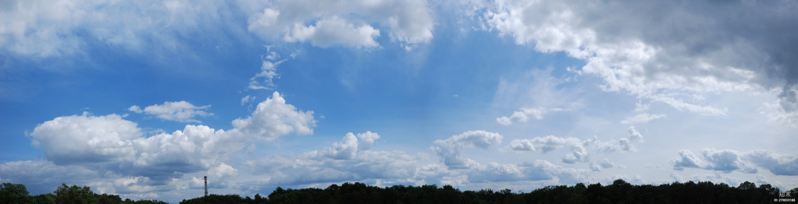 背景外景蓝天 白云 山脉 树木 背景晴朗天空贴图户外 日景 麦田 外景