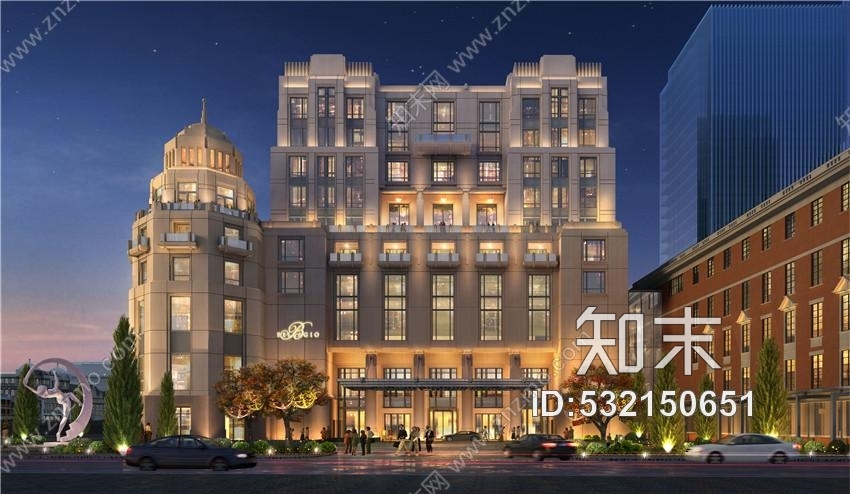 美高梅WATG上海苏宁宝丽嘉酒店项目介绍+效果图+现场照片施工图下载【ID:532150651】