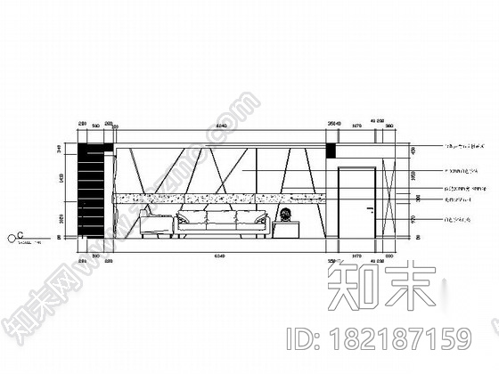 现代大气复式房室内装修图（含实景图）cad施工图下载【ID:182187159】