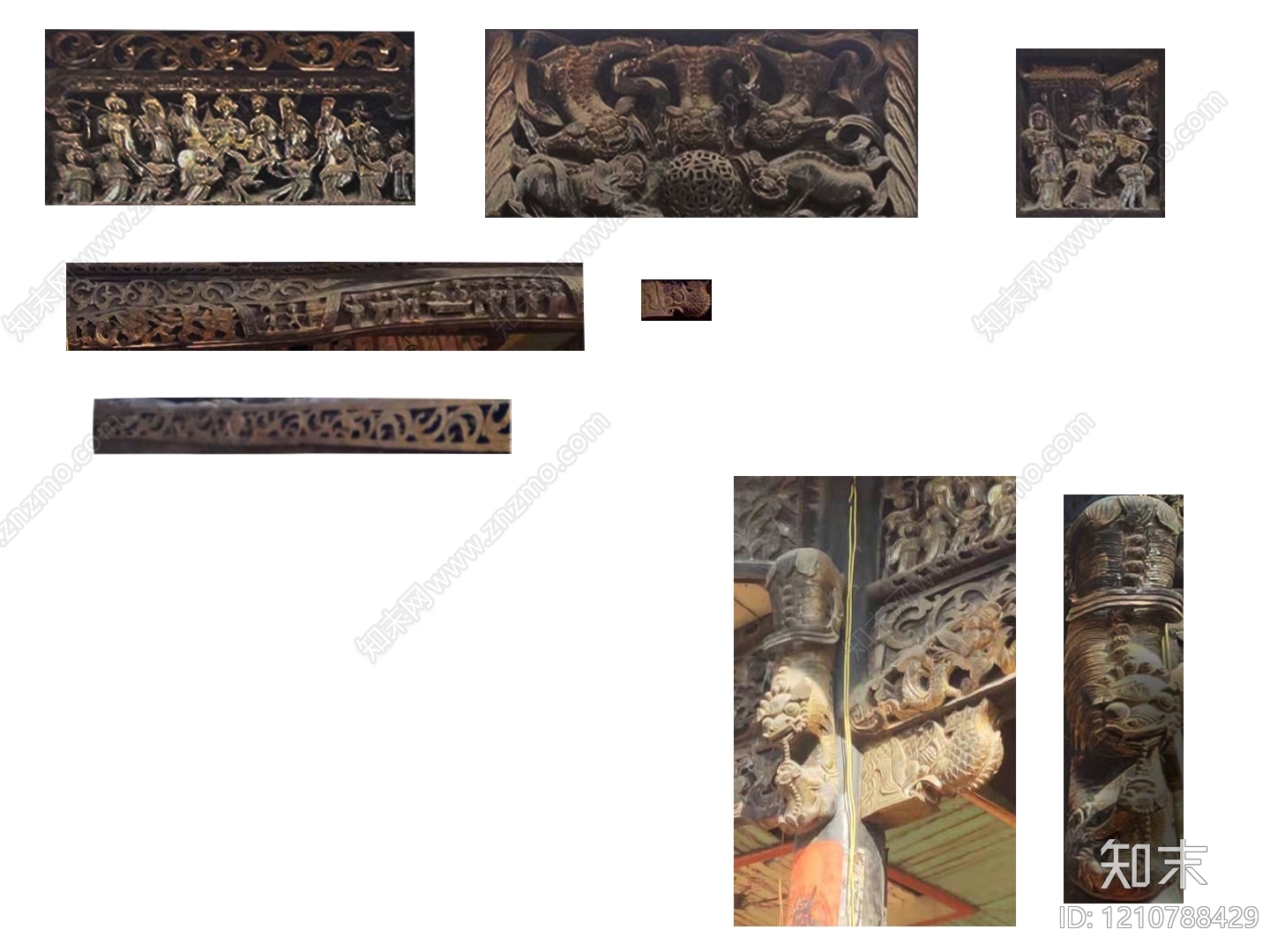 传统纹样贴图下载【ID:1210788429】