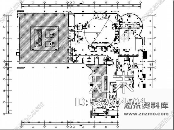 施工图江苏五星级大饭店豪华包厢装修CAD施工图含效果施工图下载【ID:532004504】