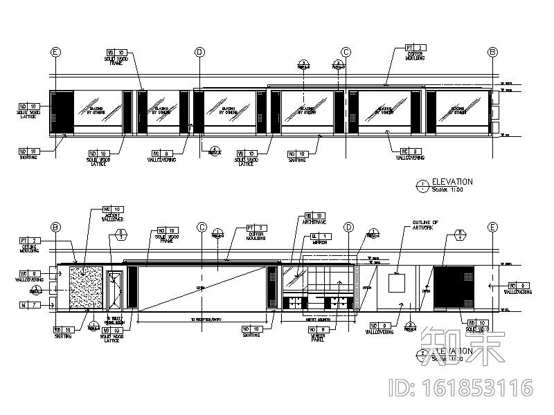 [重庆]某五星大酒店设计CAD施工图cad施工图下载【ID:161853116】