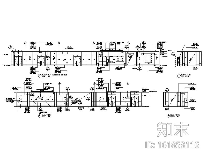[重庆]某五星大酒店设计CAD施工图cad施工图下载【ID:161853116】