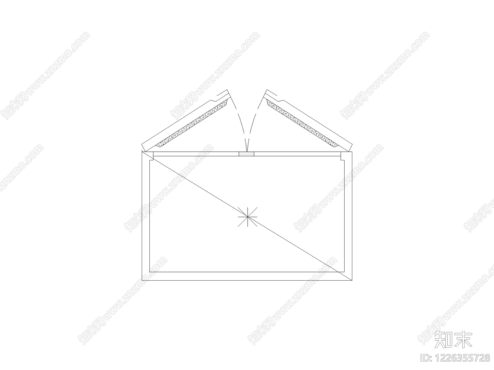 背景墙cad施工图下载【ID:1226355728】