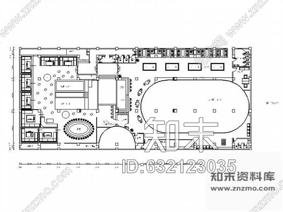 施工图原创现代时尚390平米娱乐城室内装修施工图含效果图cad施工图下载【ID:632123035】