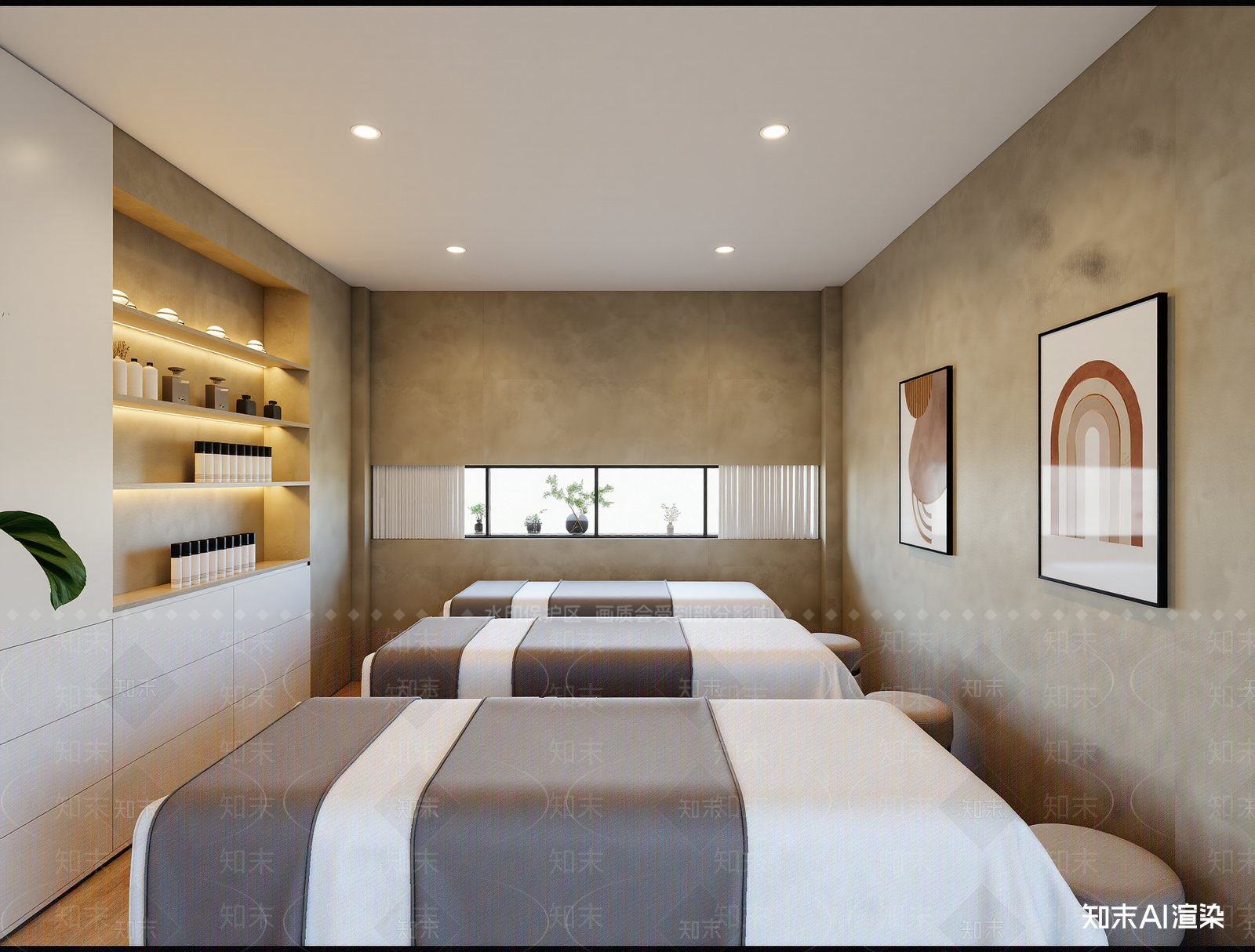 侘寂美容院3D模型下载【ID:1214237992】