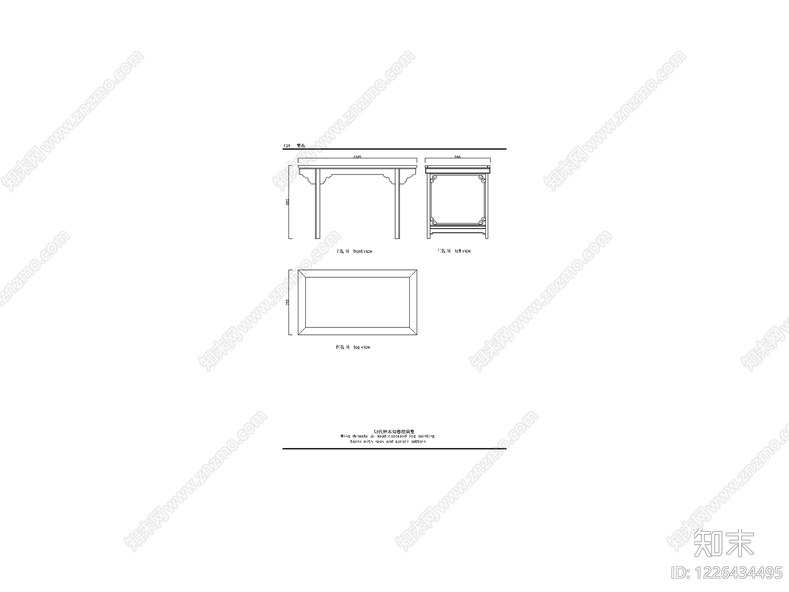 中国风模块集cad施工图下载【ID:1226434495】