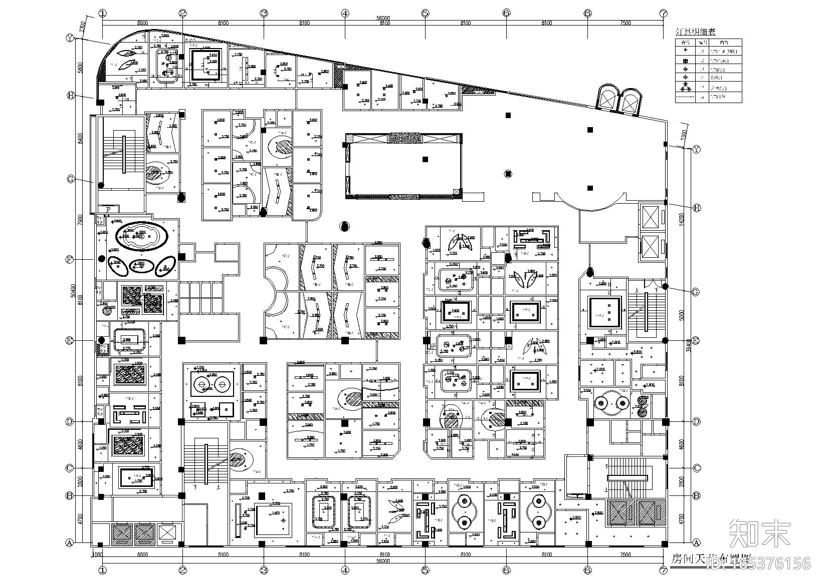 [深圳]欢乐壹佰卡拉OK厅装饰施工图+效果图施工图下载【ID:165376156】