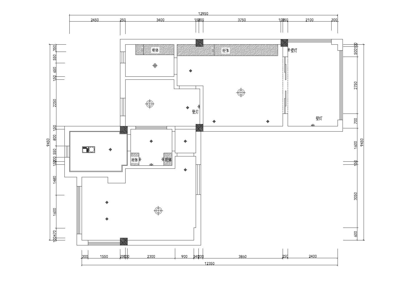 [江苏]-南京碧桂园凤凰岛200㎡住宅施工图施工图下载【ID:160490141】