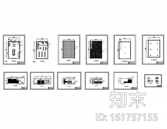 某改装车店面设计图cad施工图下载【ID:161757155】
