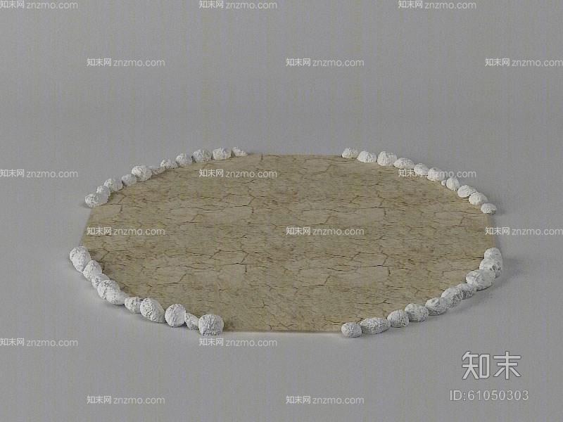 石头小路3D模型下载【ID:61050303】