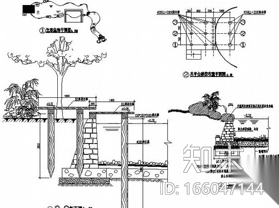 某别墅周边环境景观工程施工图施工图下载【ID:166047144】