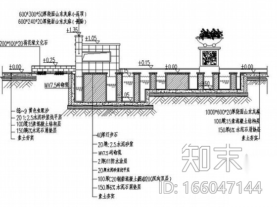 某别墅周边环境景观工程施工图施工图下载【ID:166047144】