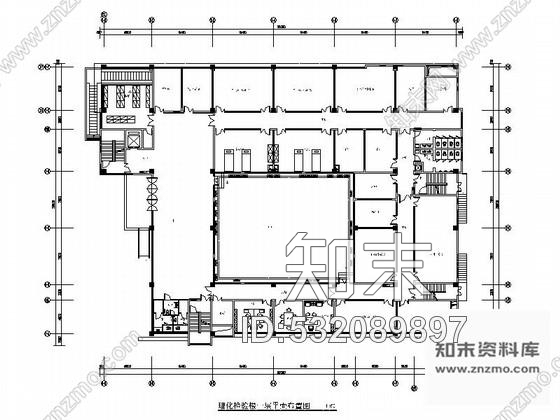 施工图江苏省级产品质量检验事业单位现代检验楼装修施工图含效果施工图下载【ID:532089897】