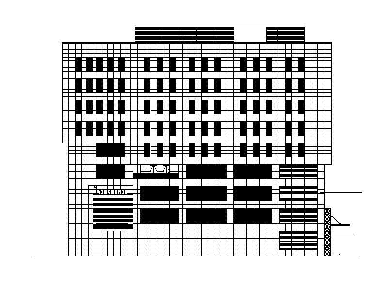 [上海]高层框架结构金融企业办公研发楼建筑施工图施工图下载【ID:151407181】