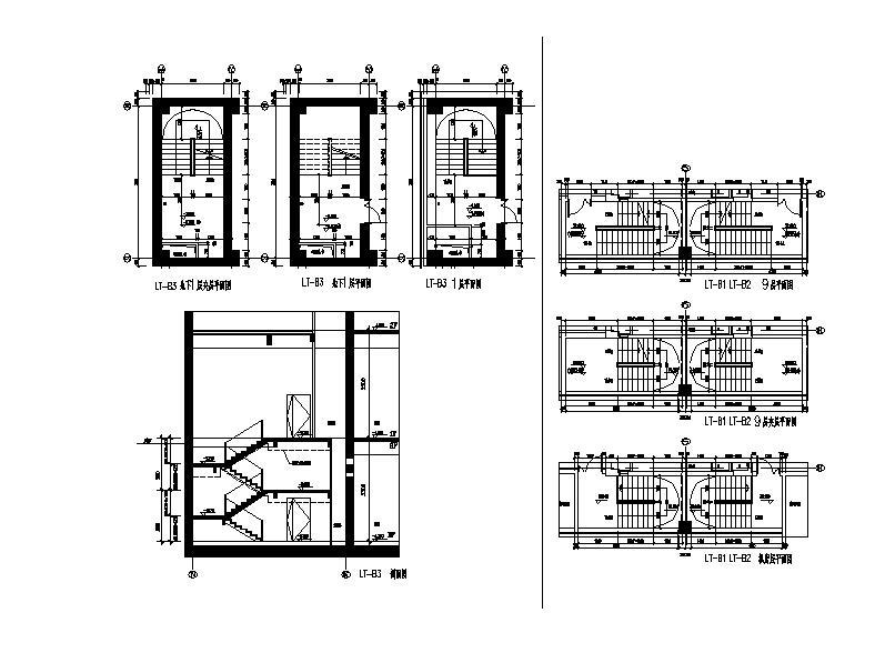 [上海]高层框架结构金融企业办公研发楼建筑施工图施工图下载【ID:151407181】