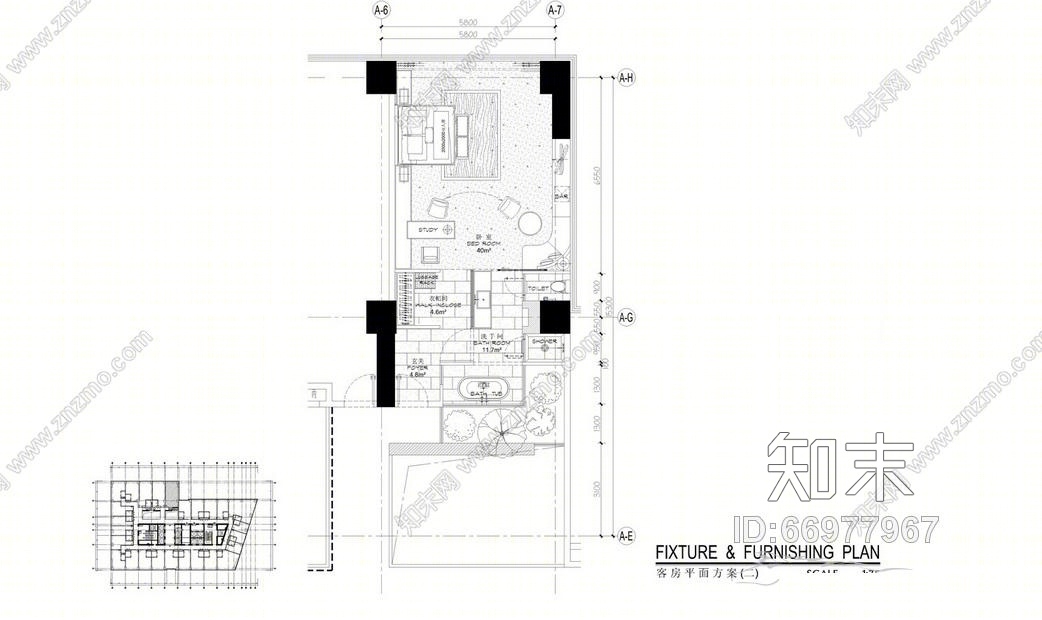 郑中-CCD重庆威斯汀大酒店设计概念陈述(CAD施工图纸)施工图下载【ID:66977967】