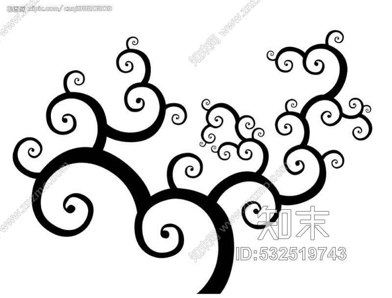 凹凸黑白-黑白古典贴图下载【ID:532519743】