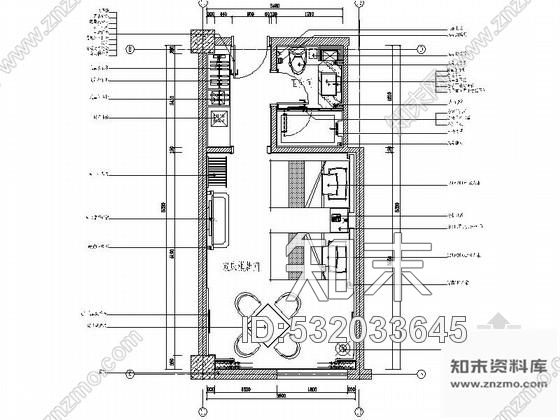 施工图江苏花园式酒店附楼双床棋牌间室内装修图含效果施工图下载【ID:532033645】