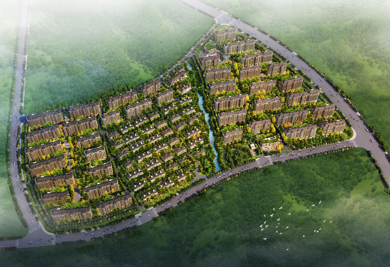 [江苏]欧式风格大型住宅建筑方案设计施工图下载【ID:165422134】