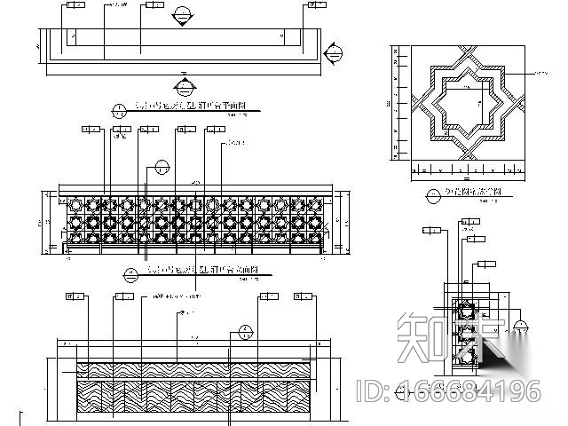 170㎡豪华夜总会包房施工图cad施工图下载【ID:166684196】