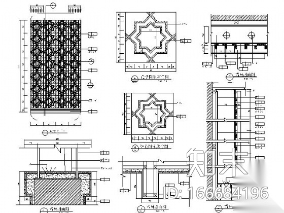 170㎡豪华夜总会包房施工图cad施工图下载【ID:166684196】