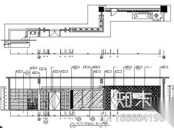 170㎡豪华夜总会包房施工图cad施工图下载【ID:166684196】