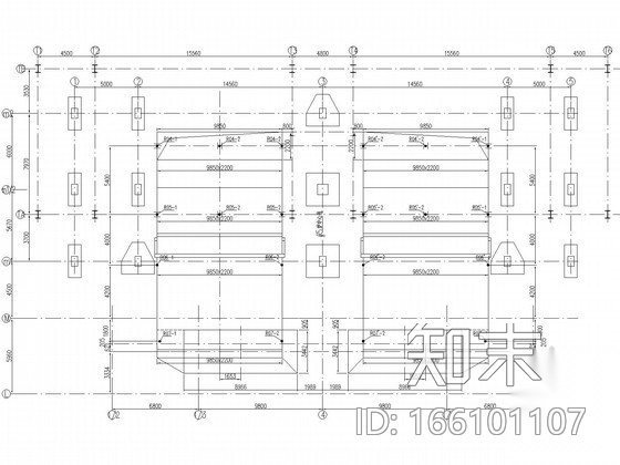 [山东]SCR烟气脱硝改造工程初步设计图纸（含设计计算说...cad施工图下载【ID:166101107】