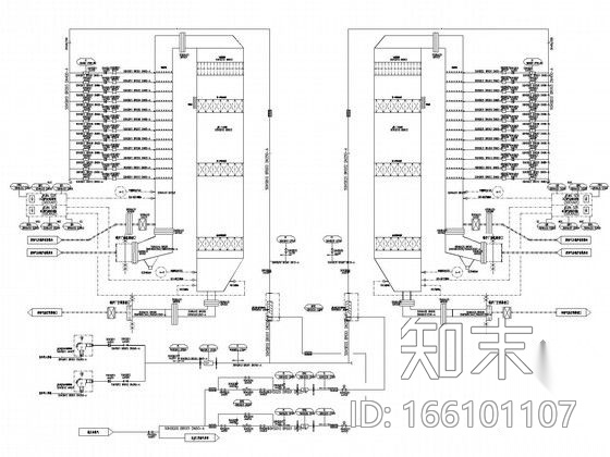 [山东]SCR烟气脱硝改造工程初步设计图纸（含设计计算说...cad施工图下载【ID:166101107】