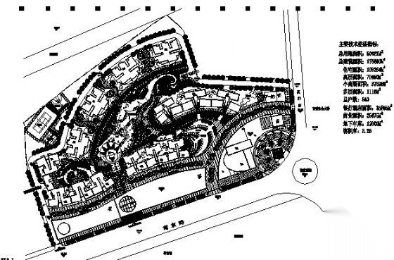 上海某综合小区规划平面施工图下载【ID:168129185】