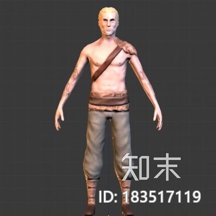 维京男性CG模型下载【ID:183517119】