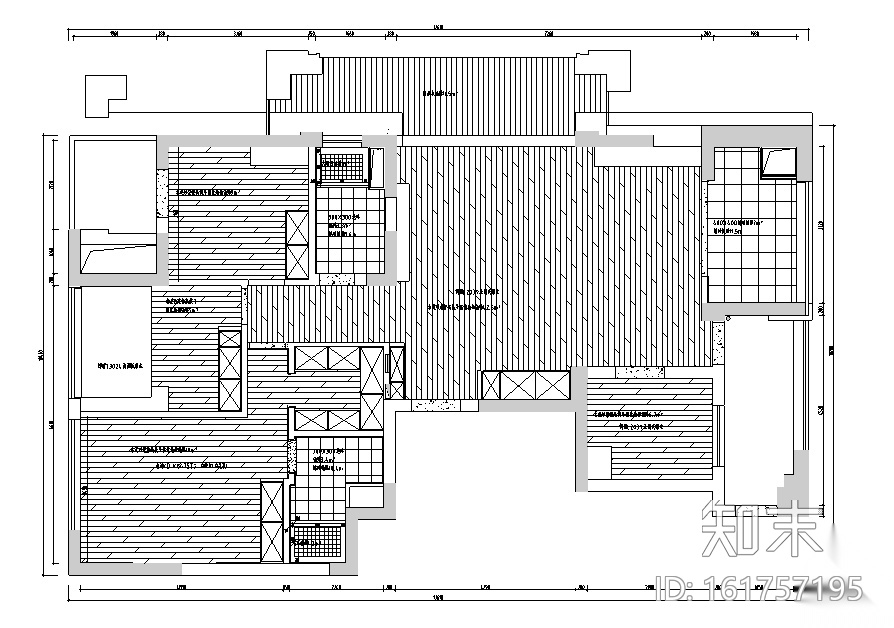 理性与感性|富阳绿城景和园住宅设计施工图（附效果图）施工图下载【ID:161757195】