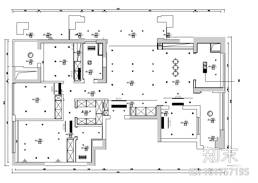 理性与感性|富阳绿城景和园住宅设计施工图（附效果图）施工图下载【ID:161757195】