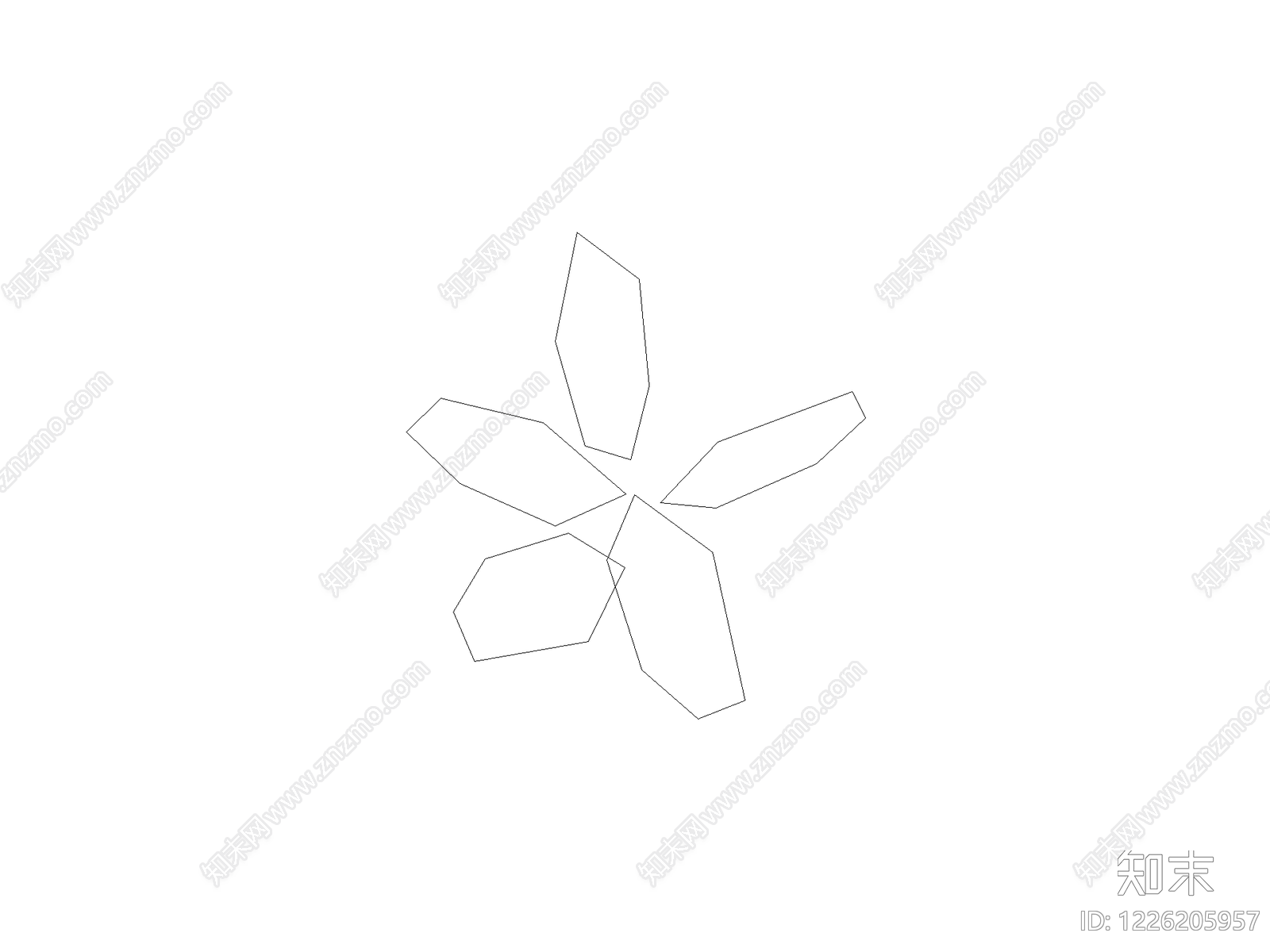 摆件cad施工图下载【ID:1226205957】