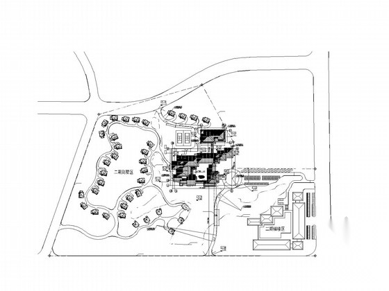 [江西]四层新中式风格宾馆建筑施工图cad施工图下载【ID:167241154】