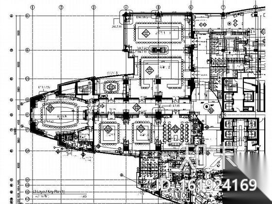 香格里拉大酒店室内设计施工图(含实景)施工图下载【ID:161924169】