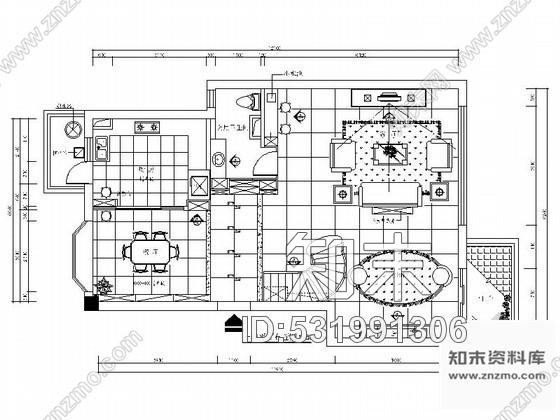 施工图现代三层别墅室内装修图cad施工图下载【ID:531991306】