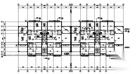 某十二层住宅楼建筑方案图cad施工图下载【ID:149851137】