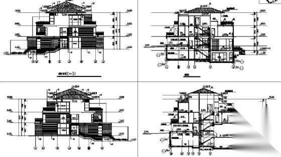 丹堤A区11号楼建筑施工图cad施工图下载【ID:149920106】