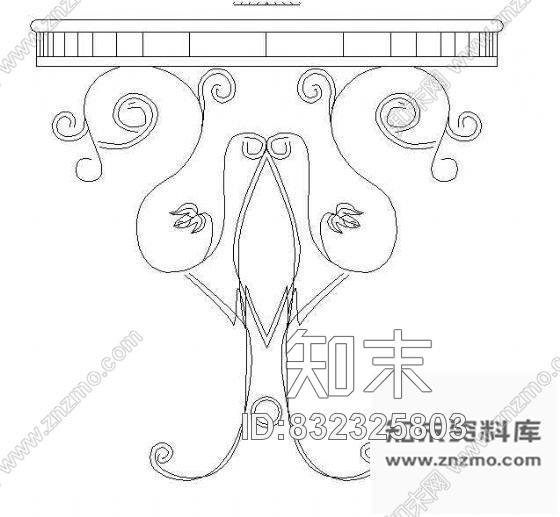 图块/节点铁艺cad施工图下载【ID:832325803】