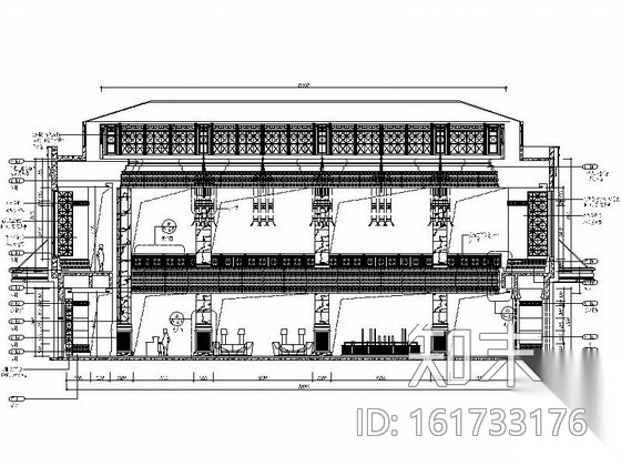 [长春]精品新古典主义风格售楼处装修施工图（含效果图）cad施工图下载【ID:161733176】