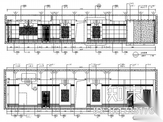 [长春]精品新古典主义风格售楼处装修施工图（含效果图）cad施工图下载【ID:161733176】