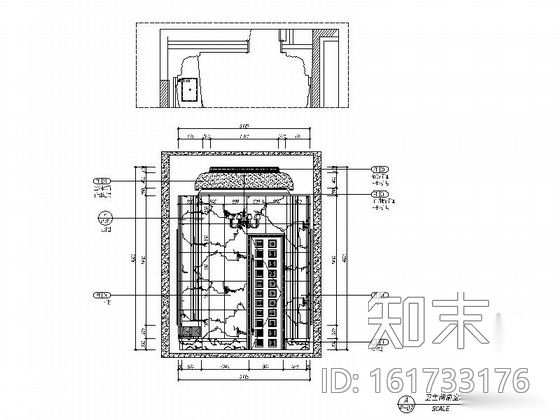 [长春]精品新古典主义风格售楼处装修施工图（含效果图）cad施工图下载【ID:161733176】