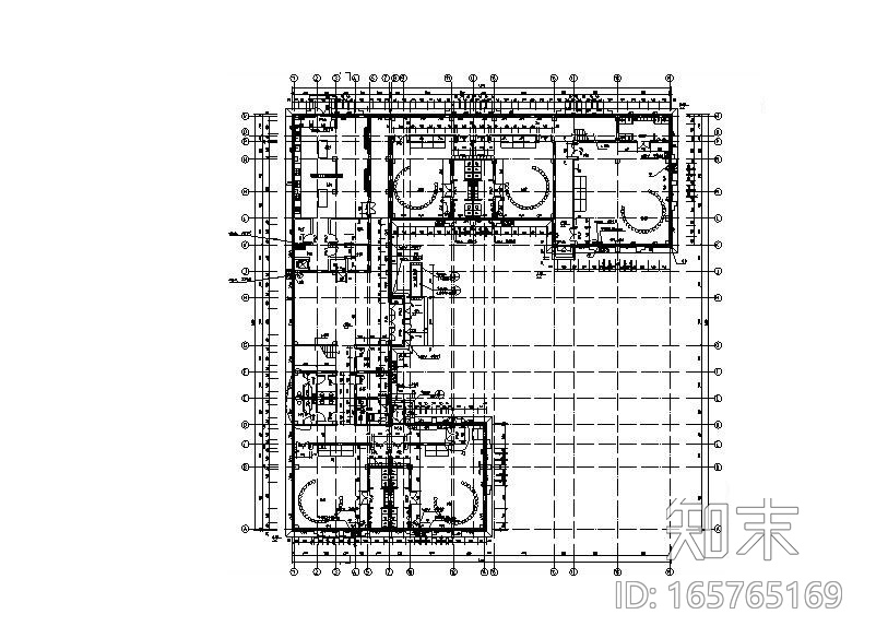 3层框架结构施工图下载【ID:165765169】