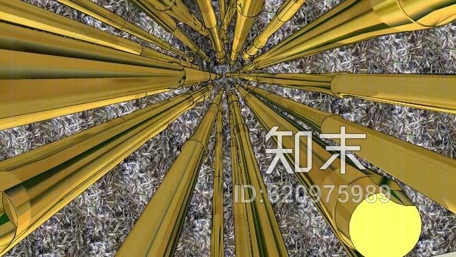 金竹林SU模型下载【ID:620975989】