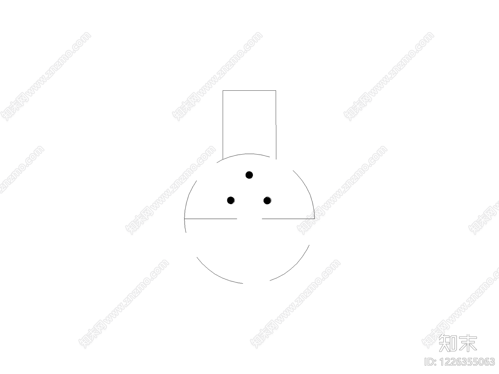 开关插座CAD图纸