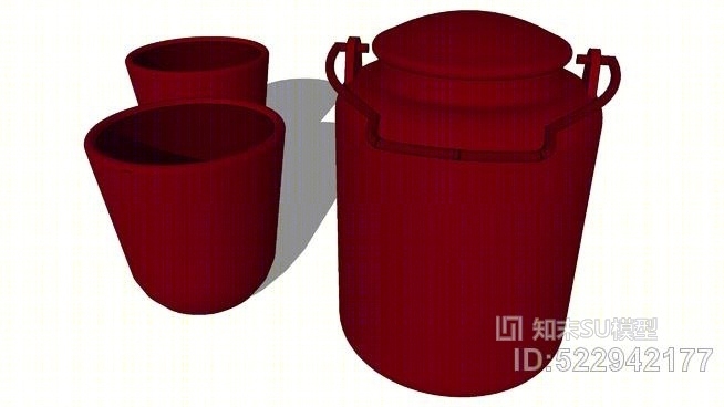 茶叶服务SU模型下载【ID:522942177】