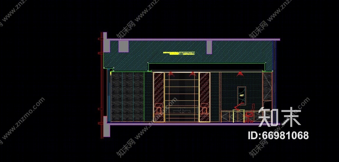 郑中-CCD中山希尔顿国际酒店cad施工图下载【ID:66981068】