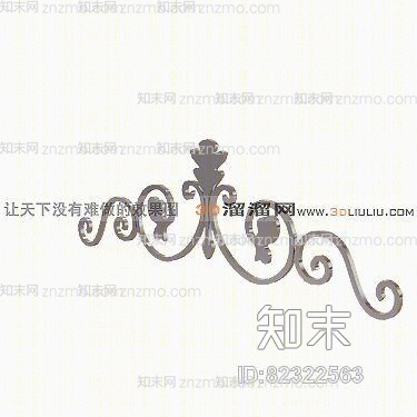 雕花313D模型下载【ID:82322563】